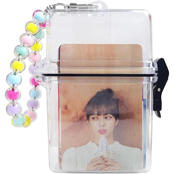 Amazon.co.jp: JOLUCE カードケース 透明 トレカ 大容量 チェキ用