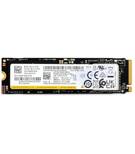 Samsung SSD 1TB PM9A1 NVMe PCIe 4.0 MZVL21T0HCLR Solid State Drive