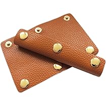 Amazon.co.jp: X366 本革 バッグ持ち手カバー かごバッグ トート