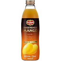 マンゴージュース Amazon.co.jp: デルモンテ マンゴー 20% 750ml : 食品・飲料・お酒