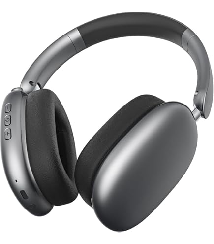 ワイヤレスヘッドホン グレー Amazon.co.jp: ワイヤレスヘッドホン【2025年アップグレード版