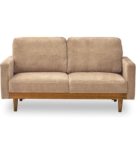 Amazon.co.jp: 関家具(Sekikagu) 3人掛ソファ アイボリー ファブリック