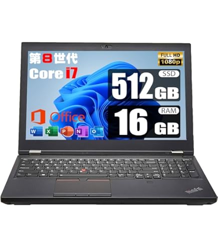 レノボ P52 i7-8750H 32GB 512GB P1000 ノートPC Amazon.com: 2019 Lenovo ThinkPad P52 15.6