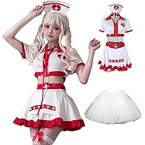 Amazon.co.jp: [WhimsiNova] ナース服 ハロウィン コスプレ