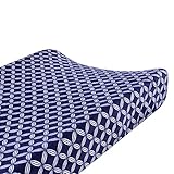 Just Born Valboa Changing Pad Cover, Hampton Navy by Just Born