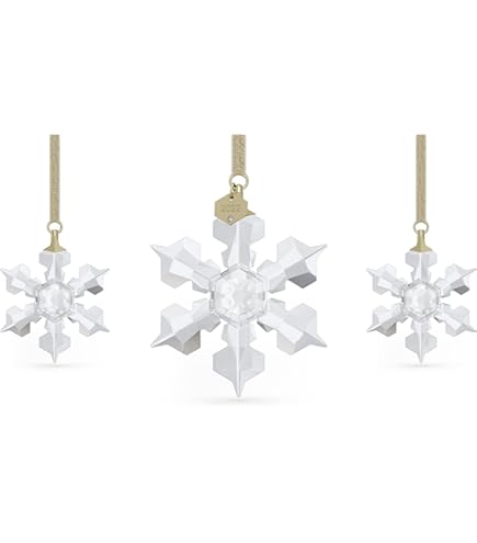 Swarovski 2017 クリスタルオ年 Xmasオーナメント 3点 完品 Swarovski 2017 クリスタルオ年 Xmasオーナメント 3点 完品