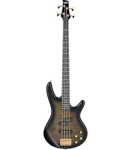 ibanezエレキベース 4弦 ブラック/ブルー Amazon | Ibanez 4弦ベースギター GSR200BWK | エレキベース
