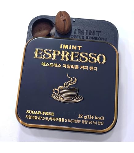 Amazon.co.jp: I'mint アイミント キシリトール コーヒー2種類 I'mint