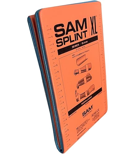 コンバットメディック　ファーストエイド　サムスプリント　添え木 Amazon.co.jp: 3本入 サムスプリント スタンダード ノンブランド