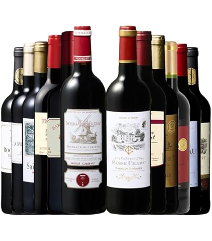 Amazon.co.jp: メダル総数14金 すべて金賞ボルドー＆南仏 特選12本