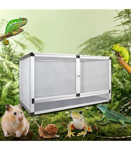 爬虫類ケージ　小動物ケージ Mサイズ(幅60cm) ペットケージ【組立カンタン】小動物/爬虫類用
