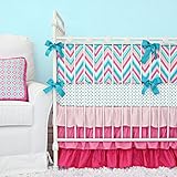 Caden Lane Lila Chevron 2 Piece Crib Set by Caden Lane