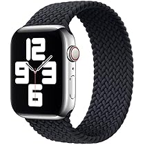 Apple Watch - 【Apple純正】44mm チャコールブレイデッドソロループ サイズ 4 2,000円で買える、ブレイデッドソロループに限りなく近いApple