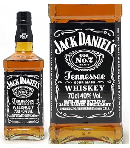 Amazon.co.jp: ジャックダニエル ブラック 正規 40度 1000ml×6本