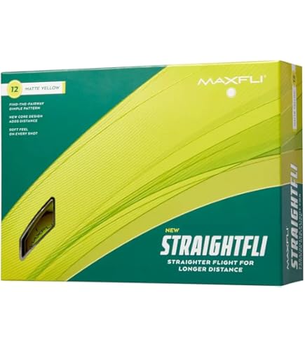 Amazon.co.jp: Maxfli (マックスフライ) 2023 Straightfli ストレート