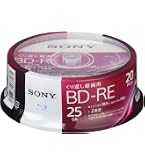 Sony ソニー BD-RE 25GB 繰り返し録画用 20枚入り 2倍速対応