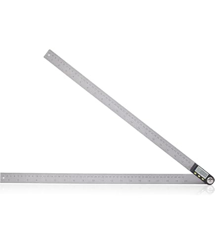 180 Degree Protractor Stainless Steel Woodworking Tools Metal Angle Finder Rotary Measuring Ruler Goniometer Angle Ruler For School Office - View #5