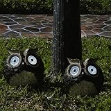 STI Smart Solar Inc. STI3586WRM2 Solar Owl Accent Set of 2