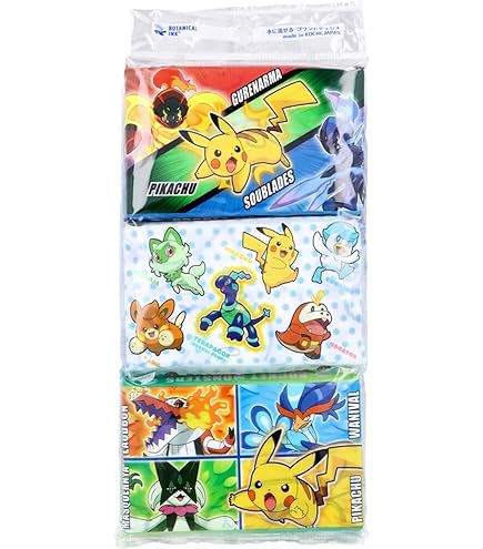 ポケットモンスター ティッシュペーパー5個セット　未開封 ポケットモンスター ティッシュペーパー5個セット 未開封