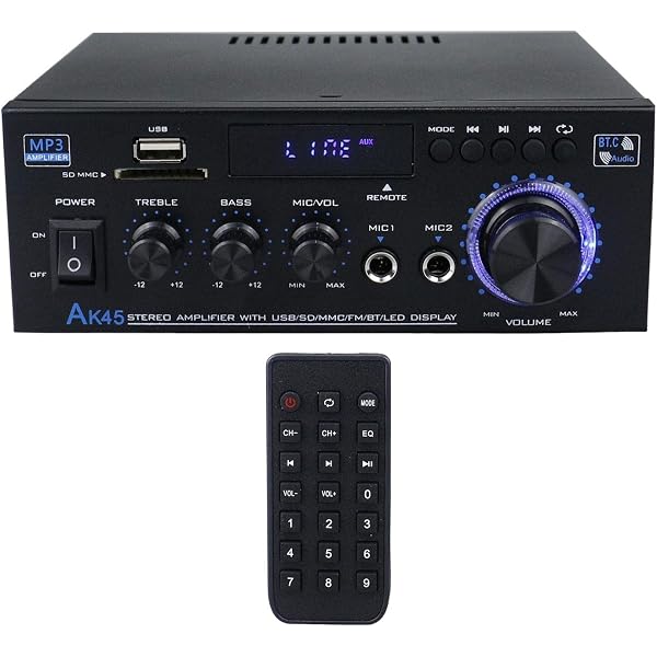 M1865-164-130】パワーアンプ ステレオアンプ Bluetooth5 M1865-164-130】パワーアンプ ステレオアンプ Bluetooth5