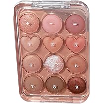 ハート型ハイライトパウダー、アイシャドウパレット 楽天市場】万能マルチパレット palette『Peripera・ペリペラ』2