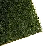 ALEKO 4'x6' (24 sq.f) Roll of Indoor/Outdoor Artificial Garden Grass Diamond Shape Monofil PE by ALE