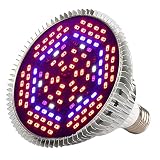 Br'Light 80W 植物育成LEDライト 口金E27 フルスペクトル 植物成長促進用ランプ 室内用 温室フラワー 水耕栽培 長寿命