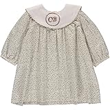 Baby Girlsグリーンフローラルmonogramableドレス カラー: グリーン