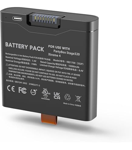 Amazon | 12200mAh バッテリー交換 JBL Xtreme 3 Bluetoothスピーカー