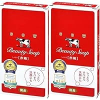 Amazon | 牛乳石鹸 赤箱 (カウブランド 牛乳石鹸 赤箱90g×3個 ×2箱