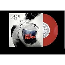 Addison Rae - Diet Pepsi SIGNED 7-Inch Vinyl Record Single, Red