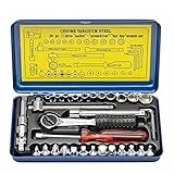 FLAG(フラッグ) 1/4”(6.3mm) ツールセット 34ピース 永久保証 STRAIG...