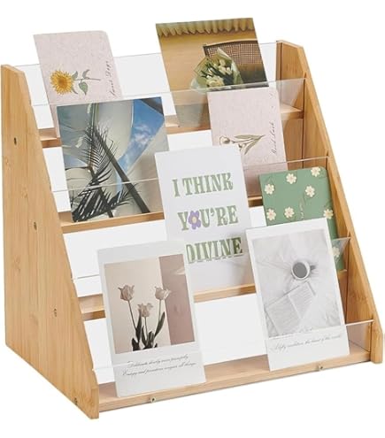 Amazon.co.jp: UNICRAFTALE 4段グリーティングカードディスプレイ