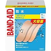 BAND-AID(バンドエイド) 救急絆創膏 防水 Mサイズ 90枚