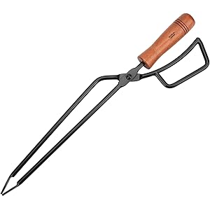 Tepatanos Fireplace Tongs/ファイヤープレーストングバーベキュー 炭ばさみ 薪ばさみ