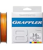 Amazon.co.jp: シマノ(SHIMANO) グラップラー8 PE 300m LD-A71U 5