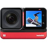 Insta360 ONE RS 4K版 アクションカメラ レンズ交換式 4Kブーストレンズ 独自技術FlowState手ブレ補正 4800万画素 IPX8防水 6K広角モード AI編集 アクティブHDR 4K/60fps ウェアラブルカメラ スポーツ