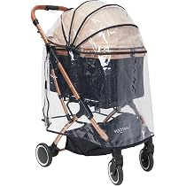 Amazon | 【雨風雪・花粉対策】PETTENA ペットカート レインカバー