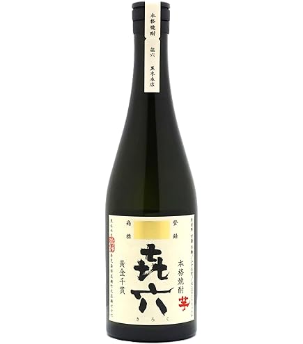 Amazon.co.jp: 喜六 きろく 無濾過 黒木本店 焼酎 1800ml : 食品・飲料