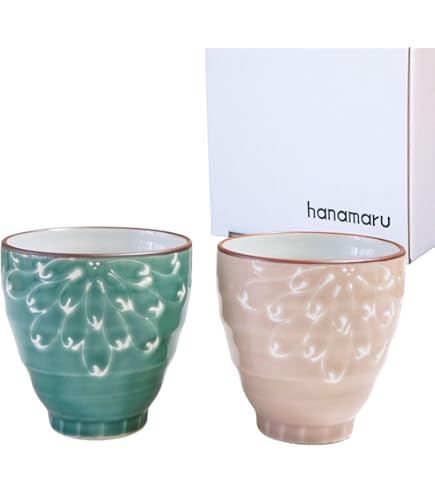 Amazon.co.jp: 暁芳窯 蔡暁芳 台湾 白磁 浮彫梅紋 煎茶碗 2客