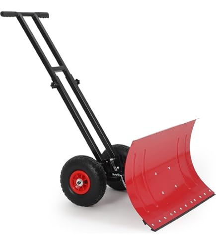 Amazon | 大型車輪付スノープッシャー 楽太郎 TSR-660 | スノーダンプ