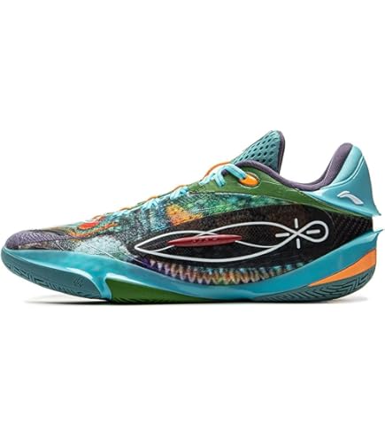Amazon.co.jp: リーニン（LI-NING） バスケットシューズ バッシュ WADE