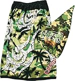 巻きタオル タオルキャップ 男の子セット L カモフラージュ/ウェーブ 約80×120cm/約23×57cm MF458600/ZD478100