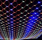 LUCKY CLOVER-A クリスマスの妖精のランタン屋外防水4M x 6M 880 LED屋内と屋外の家庭の暴動のパーティーの結婚式の装飾（ペアで）、色