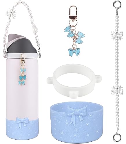 Amazon.co.jp: Owala Tied And True Blue Bows 32オンス Freesip UO