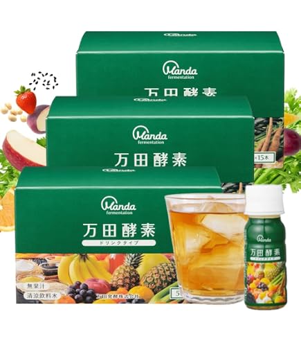 Amazon | 万田酵素 金印 (145g) 瓶タイプ 熟成発酵5年以上 | 万田酵素 