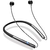 【2019進化版 Bluetooth5.0 & 24時間連続再生】 Bluetooth イヤホン スポーツ ワイヤレス イヤホン 両耳 HI-FI高音質 低音重視 マイク内蔵 マグネット搭載 IPX6防水 CVC6.0ノイズキャンセリング ハンズフリー通話 ブルートゥース イヤホン iPhone/iPod/Android対応(ブラック)