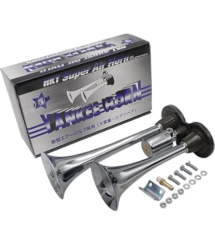 ノイマック　ヤンキーホーン Amazon | ノイマック ヤンキーマックス 12V車専用 | ホーン | 車＆バイク