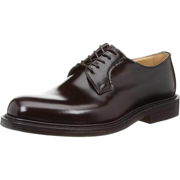 （希少品）church's shannon 37.5 brown ダルマーノック ポリッシュドバインダー ダービー | Church's