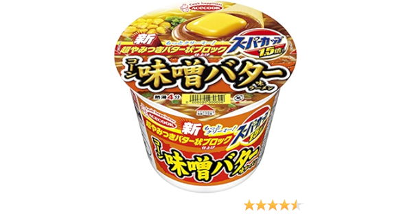 Amazon エースコック スーパーカップ1 5倍 味噌バター味ラーメン 107g 12個 エースコック ラーメン 通販
